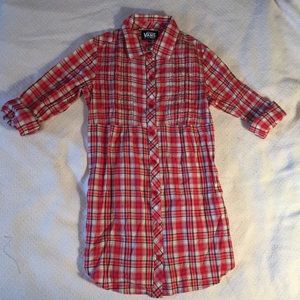 Button-down Baby Doll Dress